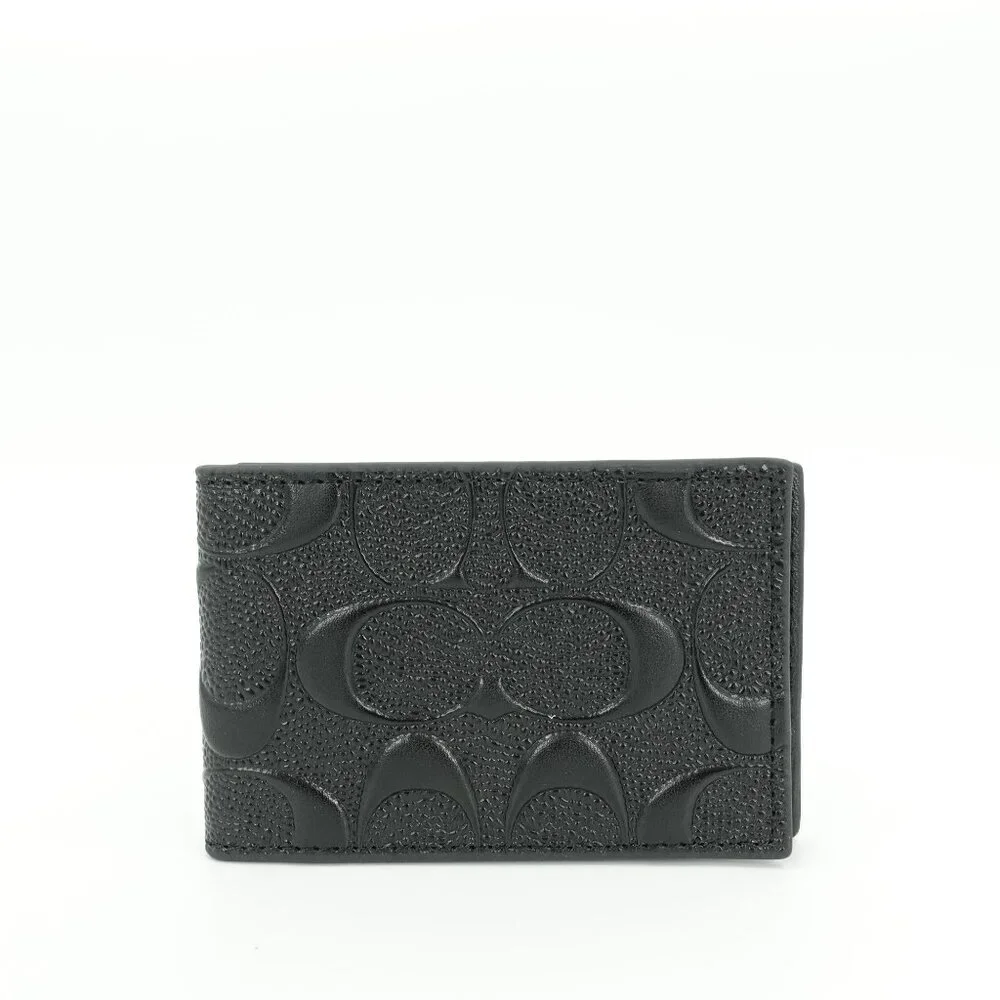 Coach Boxed 3 In 1 Wallet Gift Set Black OS - Picture 11 of 14